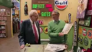 Bill Gates and Warren Buffett.