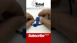 How to use Our Blue Wire Connector 