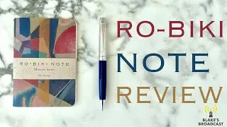 Yamamoto Ro Biki Note Notebook Review | New Chiffon Cream Paper Notebook