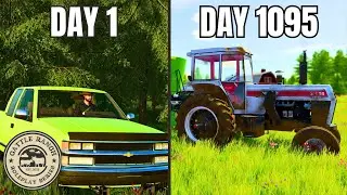 I Spent 3 Years Building a Cattle Farm  | Cattle Ranch Year 3
