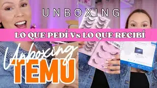 Lo que PEDÍ Vs lo que RECIBÍ de TEMU | HAUL 