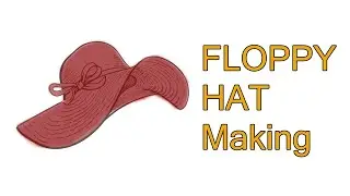 How To Make Floppy Hat | easy at home | DIY Hat