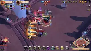 Albion Online Crystal 5v4 - getting pooned