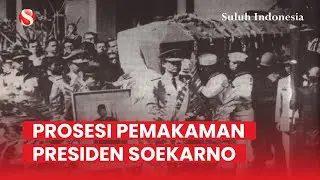 Prosesi Pemakaman Presiden RI Ir Soekarno