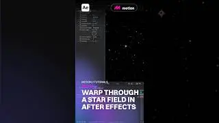 Move Through the Stars in After Effects! 