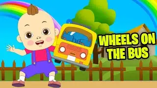 SharkyTV Compilation | Wheels On The Bus + Fingers Family Song + Five Little Ducks & More Kids Songs