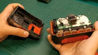 Einhell 4Ah 18V max. power 900W Power X-Change battery disassembly 🔋