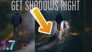 Realistic Shadows - Affinity Photo iPad Pro
