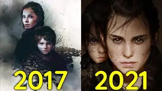 Evolution of A Plague Tale Games 2017-2021