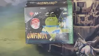 Unfinity Collectors Box Opening Shock Land Pulls