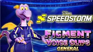 All Figment General Voice Clips • Disney Speedstorm • All Voice Lines • 2023 (AJ LoCascio)