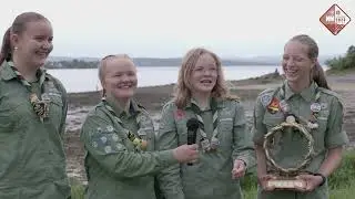 NM i speiding 2023: vinnerintervju med Ælj fra Modum KFUK-KFUM-speiderne!