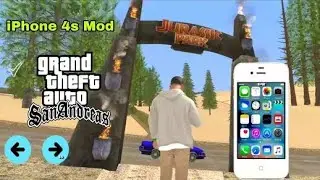 مود الهاتف  iPhone في لعبة جتا سان  اندرياس للاندوريد مود خرافي حجم المود 30mb