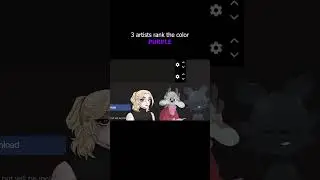 me and my friends rank the color purple