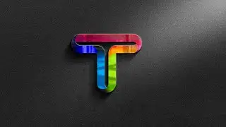 T logo design illustrator || illustrator tutorial designing #adobeillustratortutorial