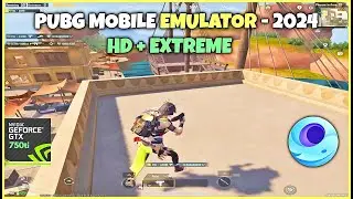 PUBG MOBILE EMULATOR GAMELOOP - 2024 | HD + EXTREME | I5 2400 | 8GB RAM | GTX 750 ti | iPad View