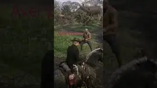 no me quiso prestar su caballo😭