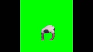Guy Doing The Worm Meme Green Screen