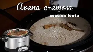 How to make delicious CREAMY OATS in a slow cooker #TODOALAOLLA