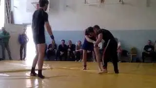 грэпплинг.первая схватка