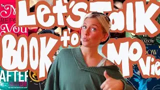 Let’s Talk About Book To Movie Adaptations |BOOKMAS DAY 4|