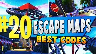 TOP 20 BEST ESCAPE ROOM MAP CODES In Fortnite | Fortnite Escape Room CODES
