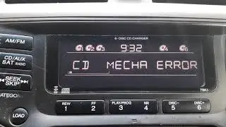 Does anyone  know  how to fix Mecha Error on 2004 Honda Accord stereo?