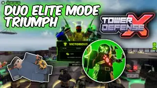 TDX DUO ELITE TRIUMPH | Tower Defense X | ROBLOX