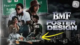 How To Create TV Poster Design | PHOTOSHOP Tutorial