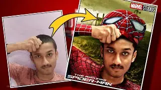 Spiderman Look Photo Editing Tutorial | PicsArt & LightRoom