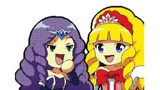 [うごメモ3D] 「太鼓の達人」と「時空大冒険」で男女1番 by まりもん