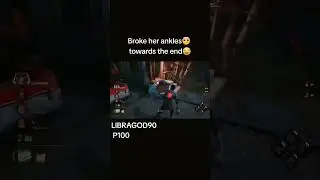 Breaking killer's ankles 🤕🤷🏾‍♂️😅 #dbd #shorts #fypシ