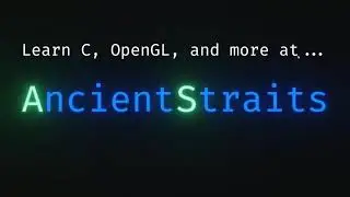 Welcome to AncientStraits!