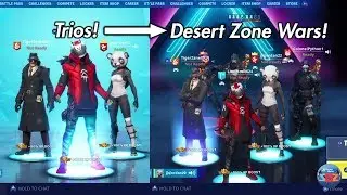 Arena Trios and Desert Zone Wars! - Fortnite Gameplay #2