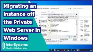 How to Migrate off the Private Web Server - Windows