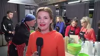 Салат с индюшкой, сытный хумус и смузи готовим дома