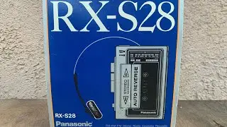 Panasonic RX-S28 Walkman, belt replacement (part 5)