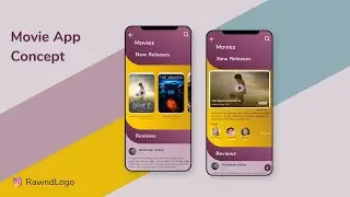 Movie App UI Design - Speed Tutorial