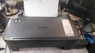 Epson L120 printer carriage belt replacement and waste ink pad reset