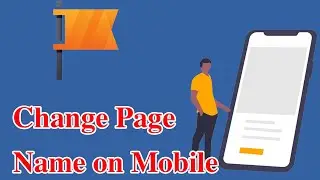 How to change Facebook Page Name on Mobile #page #facebook