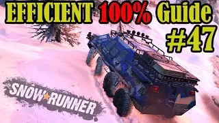 Island Lake, Michigan - Part 47 - Snowrunner Guide [MOST EFFICIENT] - 100% Completion
