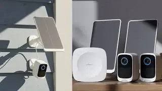 Safemo P1 AI Smart Solar Powered 4k Security Camera Set