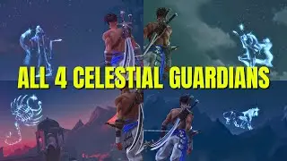 All 4 Celestial Guardians Puzzles| Prince of Persia The Lost Crown, Summon the 4 Celestial Guardians