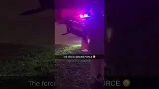 Police Officer is with The Dark Side 😂 #shorts #starwars