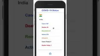 Covid-19 Status Tracker developed using VueJS PWA and Ionic Framework.