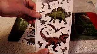 Colorforms Jurassic World Sticker Art Book Review