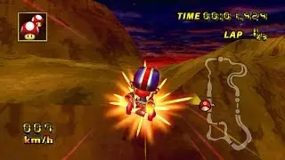 [MKWii TAS] Grumble Volcano (Glitch) - 16.981 (Kart)