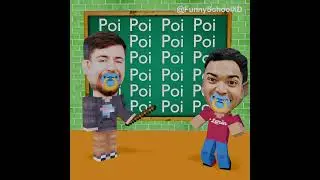 Baby MrBeast teaches Baby Alfredo Larin to dance Poi Poi Poi Meme 