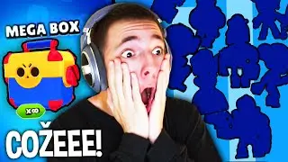 9 NEW BRAWLERS AT ONCE!!🤯 - THE CRAZIEST MEGA BOX OPENING!🏆 - Brawl Stars #2 (w/Ogy)