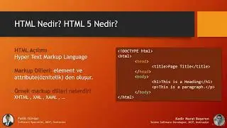 06 - HTML Nedir?